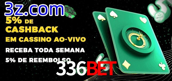 Promoções do cassino ao Vivo 336BET